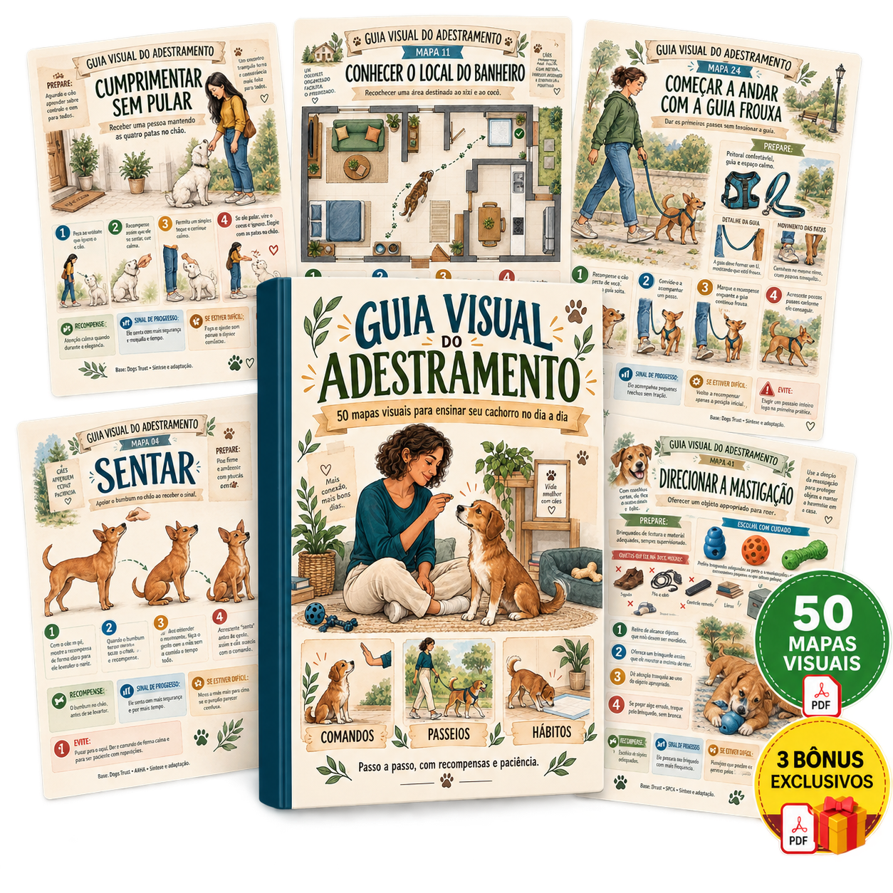 Guia Visual do Adestramento